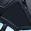 For Porsche Taycan 2023 2024 2025 Car Colorful Ice Crystal Sunroof Sunshade Skylight Roof Heat Insulation Shading Auto Accessory