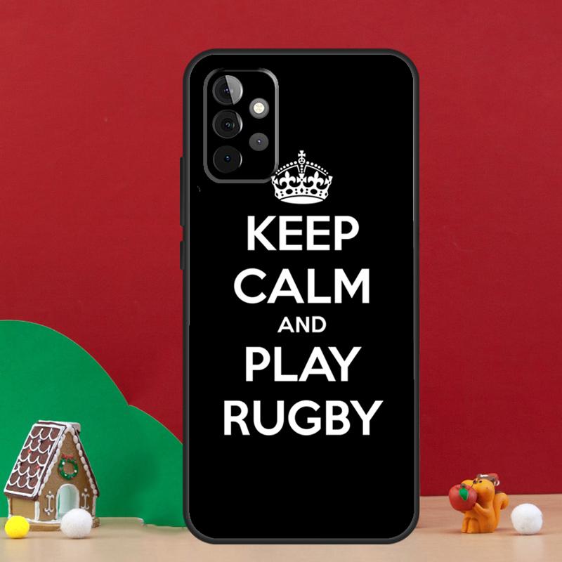 Чехол для Samsung Galaxy A55 A52 A32 A12 A33 A06 A16 A26 A36 A56 A15 A53 A13 A34 A54 A14 A17 с американским футболом (студенческий спорт)
