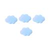 4pcs Refrigerator Magnets Cartoon Cute Cloud Fridge Magnet Sticker Message Home Decoration