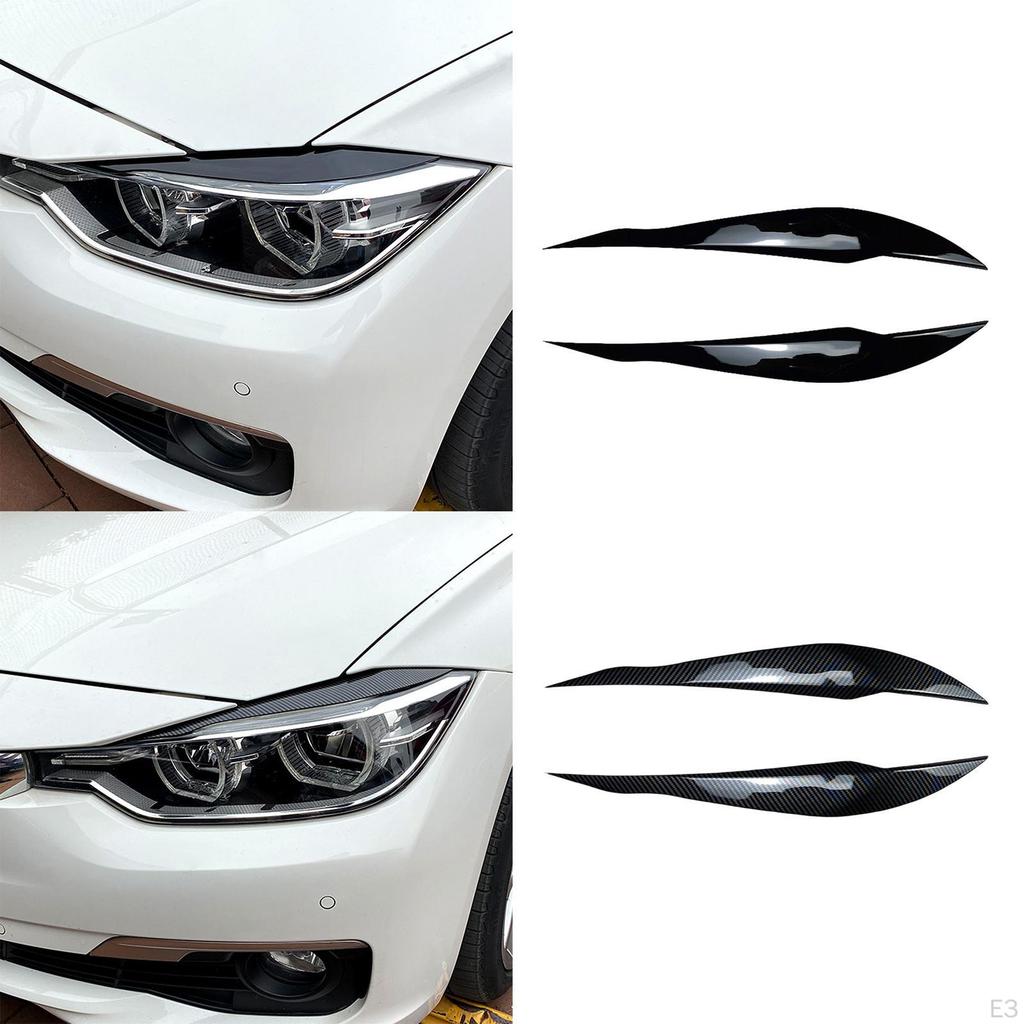 2 шт. Накладка на веко фары автомобиля для 3 серии F30 F31 318i 320i Высокое качество