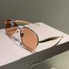 Солнцезащитные очки JYL TS Защита от УФ Пилот Двойная перемычка Металл Унисекс/3472