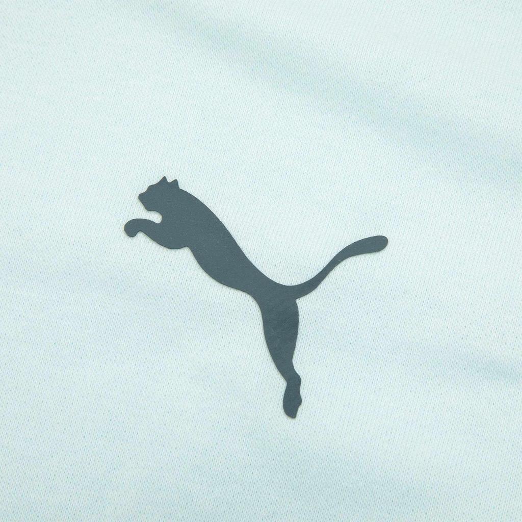 Puma Свитшот с круглым вырезом и логотипом, повседневная мужская толстовка, синяя 521838-20