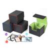 Card Box Storage Box Flipped Side Insert Wisdom Card Game King Pok É Mon PTCG Pirate Board Game Card Set Leather