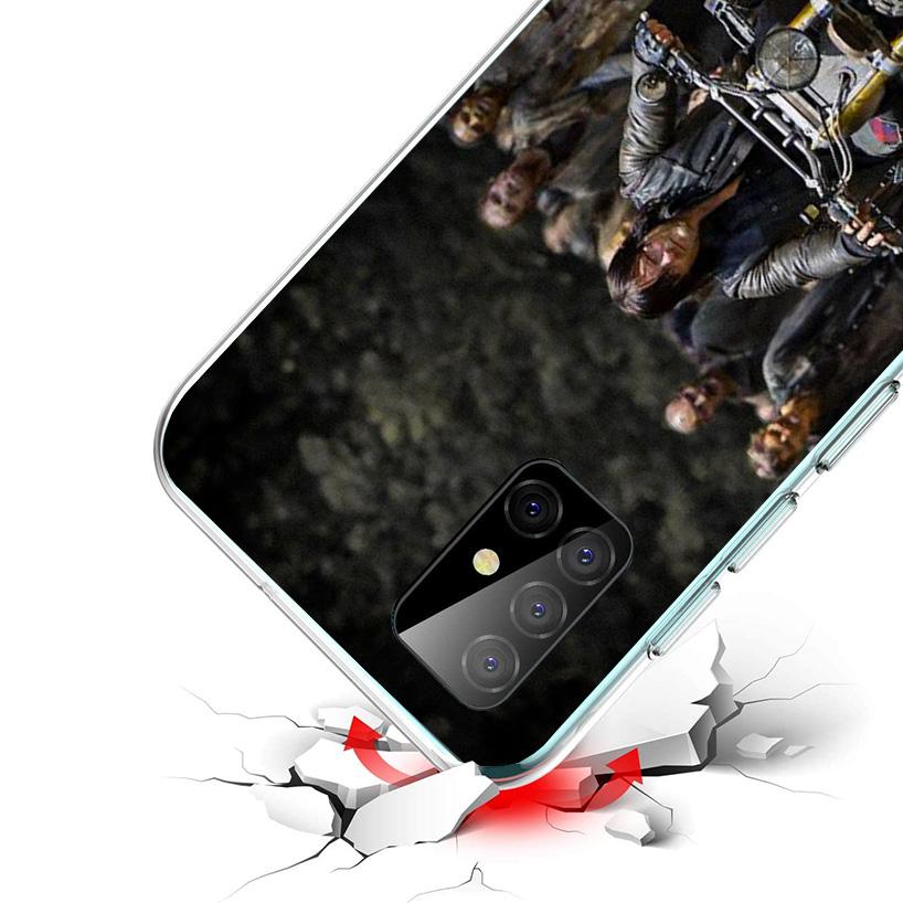 The Walking Dead Daryl Dixon Phnoe Case for Samsung Galaxy A12 A22 A32 A42 A52 A51 A50S A20S A10S A41 A31 A21S A40 A30S A20E A71