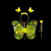 Lights Suit Girls Skirts LED Children Costume Props Angel Luminous Wings Flashing Butterfly Skirt