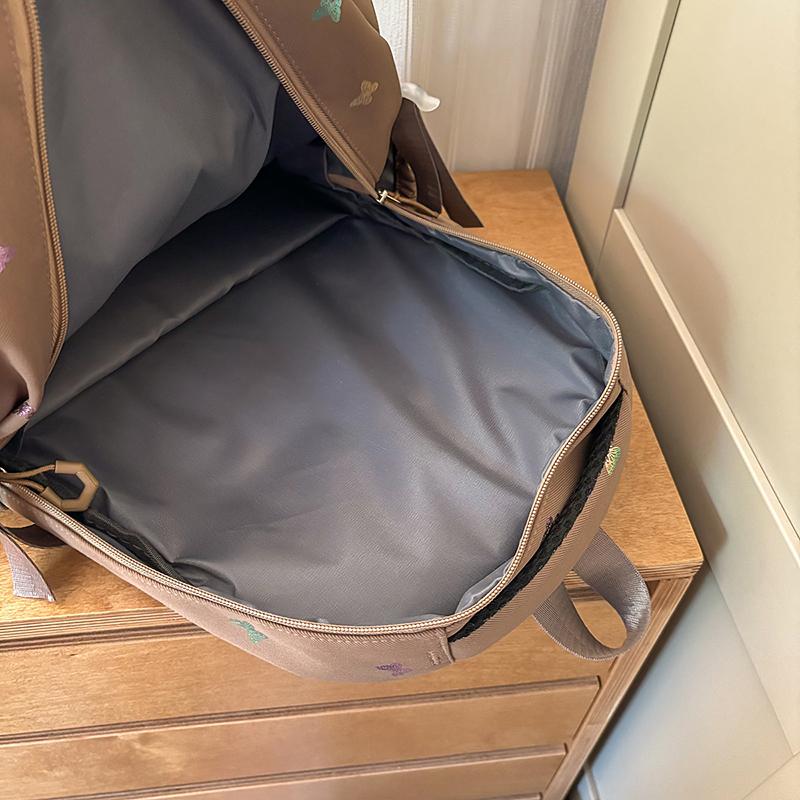 Рюкзак с принтом медведя, студенческий школьный рюкзак, женский легкий рюкзак