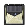 350LED 3200lm Solar Power Sensor Fence Light IP65 Outdoor Pathway Lamp