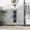 VidaXL Buffet Concrete Grey 34.5x34x90 Cm Engineered Wood 828792