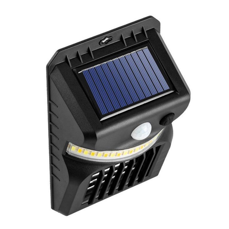 Лампа от насекомых и комаров на солнечной энергии Fly Zapper Motion Садовый настенный светильник