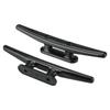 PATIKIL 202mm Nylon Boat Dock Cleat Kayak Small Rope Tie Cleat Dock Marine Deck Boat Canoe Kayak Decoration Black