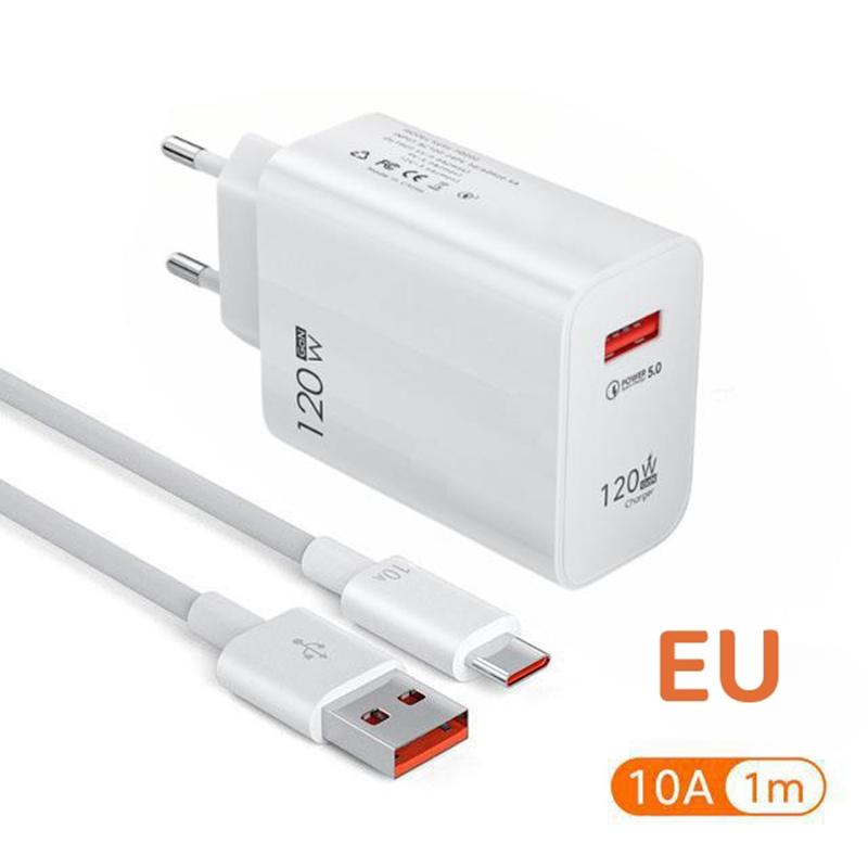 USB Зарядное устройство GaN Быстрая зарядка QC3.0 Кабель USB C Type C Адаптеры для зарядки мобильного телефона для iPhone Samsung Xiaomi Вилка EU/US