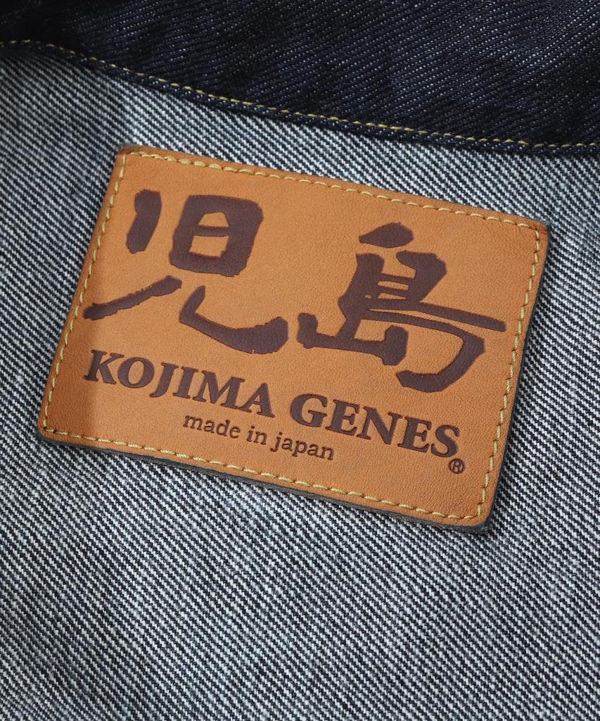 Джинсовая куртка KOJIMA GENES 17oz с левым твилом и кромкой, тип Второй мировой войны L