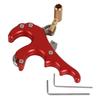 Bow Release Aids Aluminum Alloy Sensitivity Adjustable 4 Fingers Compound Bow Release Aids Red