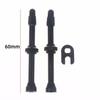 2Pcs Tire Nozzle Cap 40/60Mm Bike Tubeless Valve F/V Presta Cnc Machined Anodized  Road Bicycle Tire Valves Tubeless