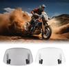 Универсальный удлинитель ветрового стекла мотоцикла, регулируемый спойлер, накладной дефлектор ветрового стекла, передние аксессуары, модификация