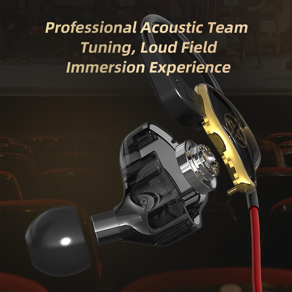 Wired Remote Control Earphones With Microphone Ergonomic Earphone Noise Cancelling PET Diaphragm for PC Computer PS4 PS5