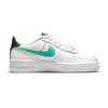 Nike Детские кроссовки Air Force 1 LV8 1 GS белые аквамариновые черные Green-Strike DJ5154-100
