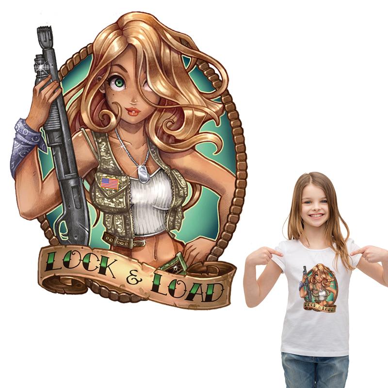 Железные нашивки, крутые нашивки для девочек с героями мультфильмов, термопресс, футболка с аппликацией, толстовки «сделай сам», нашивки для одежды, наклейки для переноски