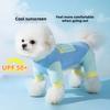Summer Dog Going Out Sunscreen Cooling Color Matching Four-foot Sunscreen Clothing Medium and Small Dog Cat Cooling Pet Dog Clothing
