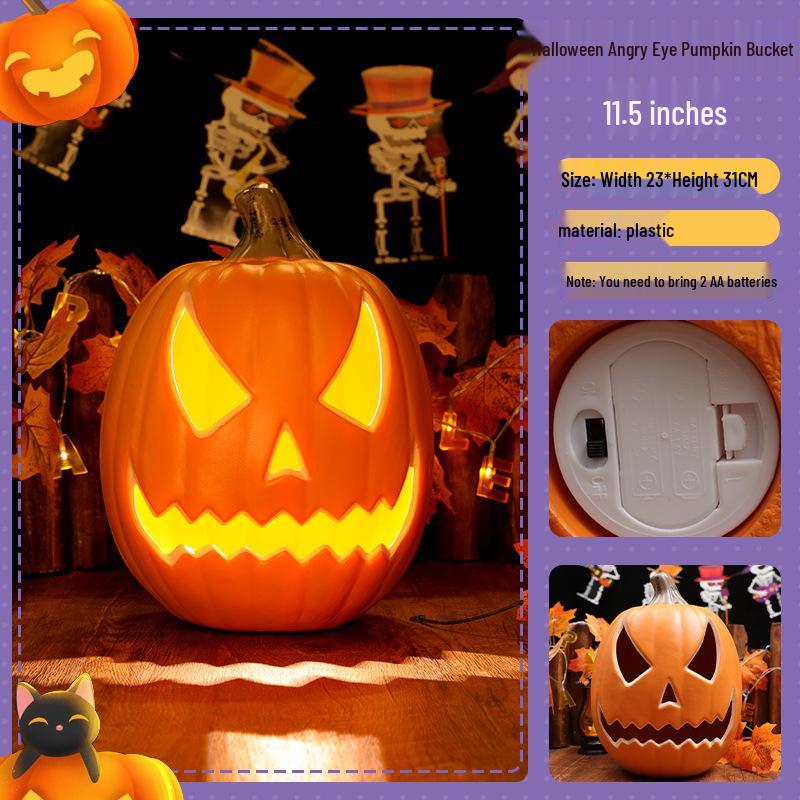 Светодиодный тыквенный фонарь Декор на Хэллоуин для вечеринок и мероприятий