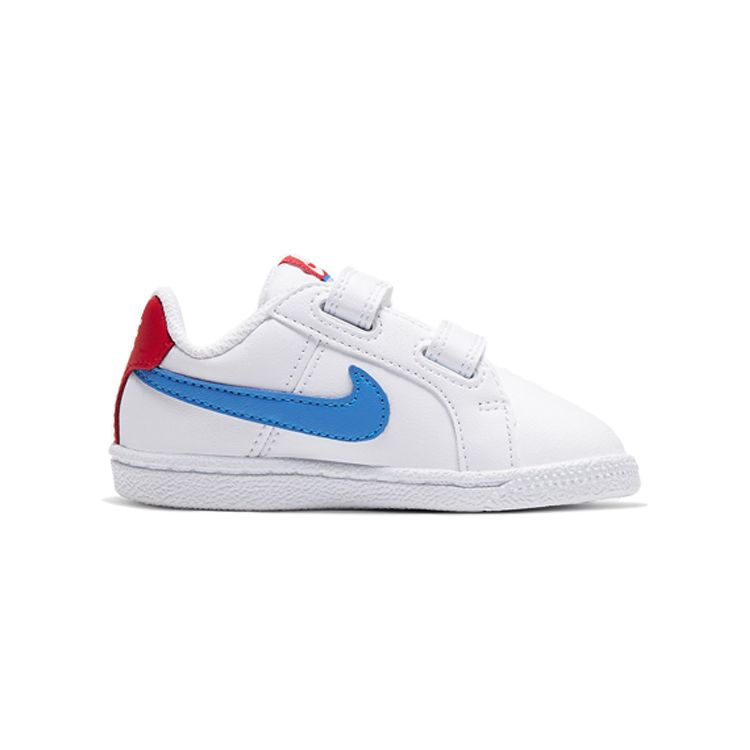 Nike Классические Универсальные Нескользящие Прочные Низкие Кроссовки для Ходьбы Детская Обувь Белый Синий Красный 833537-109