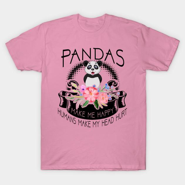 Футболка женская Pandas Make Me Happy Футболка Harajuku Print Kawaii Футболка летняя с коротким рукавом женская футболка Топ Футболка