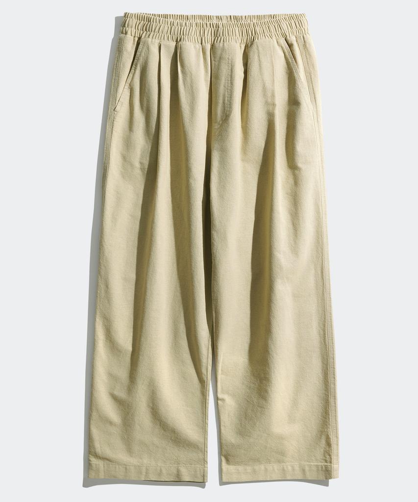 PERSTEP Cool Mix Wide Linen-Like Long Pants Beige Bjlp4539