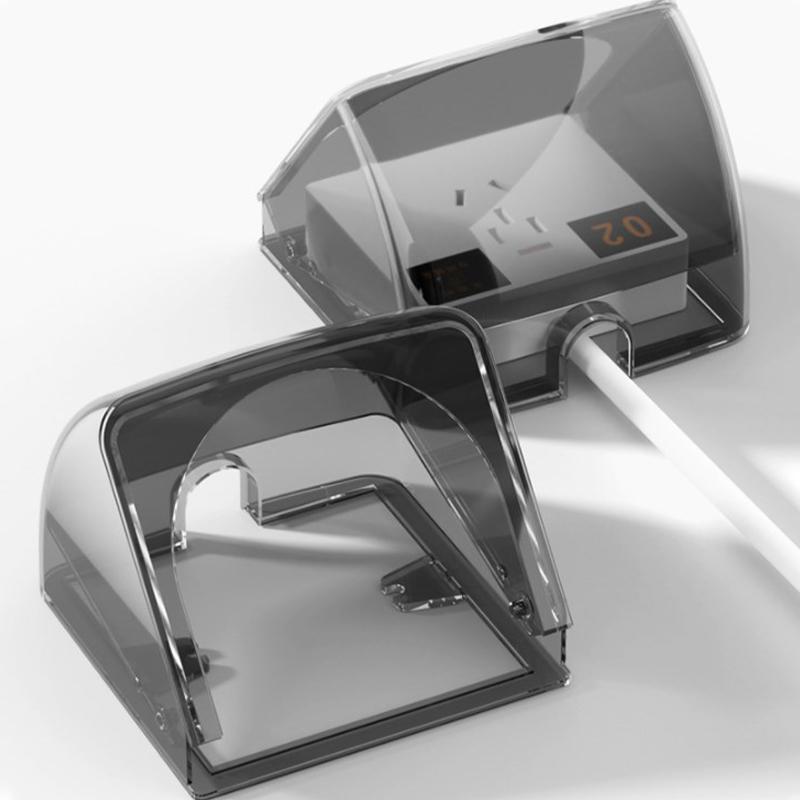 86 Тип Открытая розетка Защитная крышка Электрическая вилка для ванной комнаты Водонепроницаемая крышка Розетка Непромокаемая коробка Электроприборы