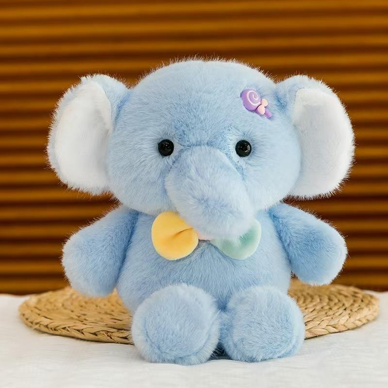 25Cm 8 Inch Grab Machine Doll Doll Video City Doll Rabbit Piglet Elephant Bear Plush Toy