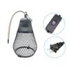 Iron Mesh Dome Pet Heating Lampshade Double Cage Anti-scald Lampshade  Aquarium