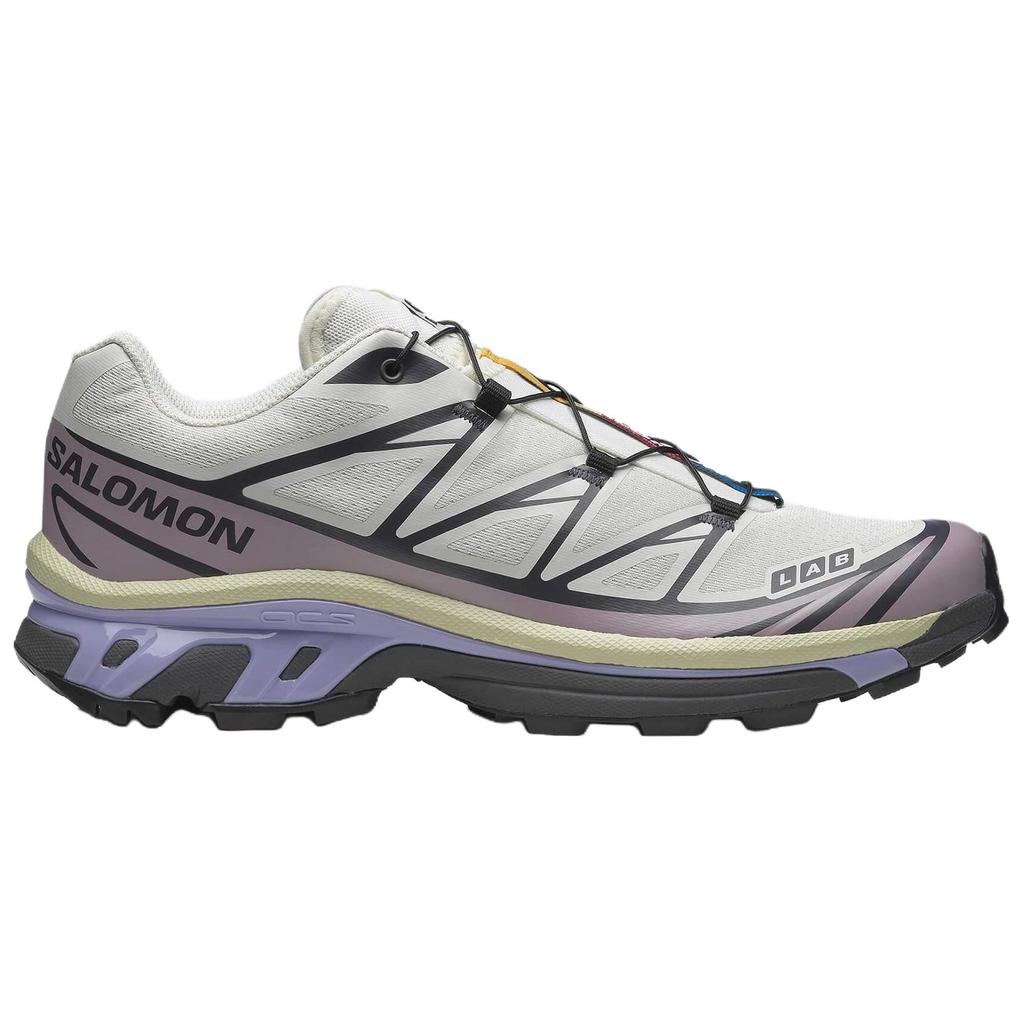 SALOMON Xt-6 Comfortable Soft Mesh Low-Top Casual Running Shoes Women Sneaker Lavender 477376
