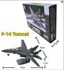 Серия Масштабных Самолетов F14 Tomcat J-35 Stealth Su35s B2 F22 Многоцелевой Истребитель ABS Сборная модель Конструктор подарок