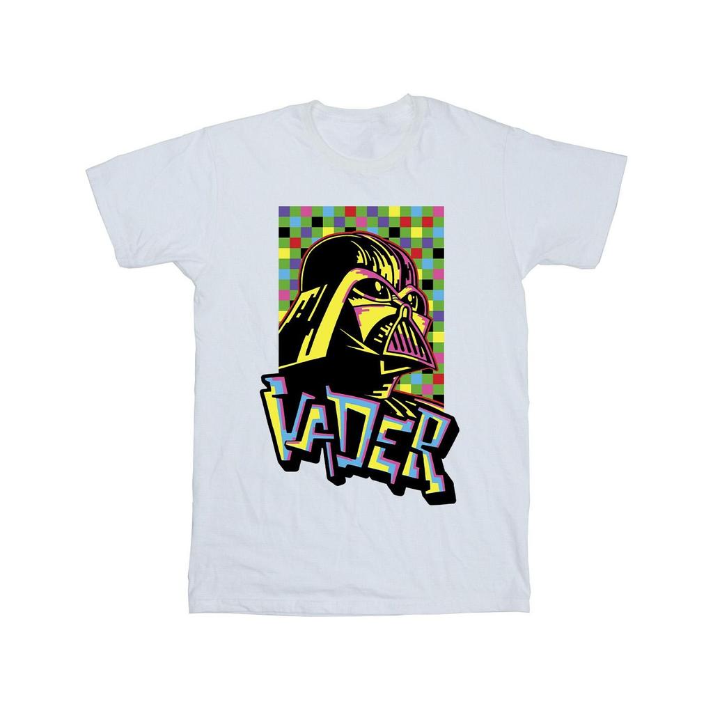 Star Wars Mens Vader Graffiti Pop Art T-Shirt