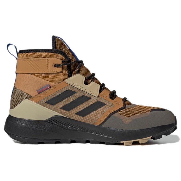 adidas Terrex Trailmaker Mid Cold.RDY Бежевый тон Меса Мужские Кроссовки Коричневый Ядро-Черный FZ3370