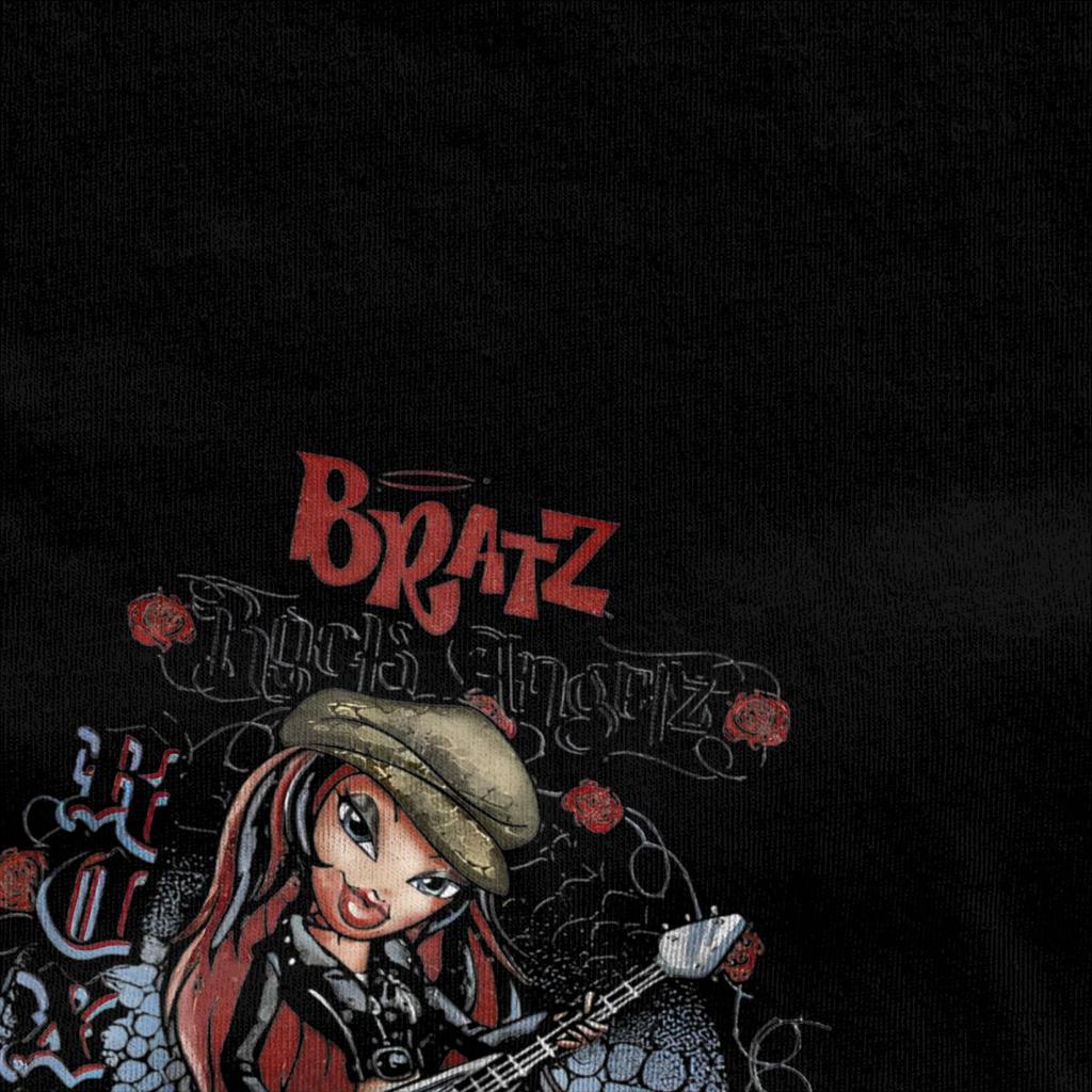 Футболка Haikyuu, Bratz Roxxi, из чистого хлопка, модная футболка для мужчин, летняя, классная, повседневная, с коротким рукавом.