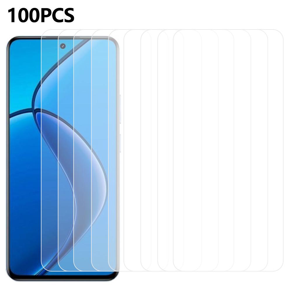 100Pcs For Realme 13 4G Screen Protector Anti-Scratch Tempered Glass Film