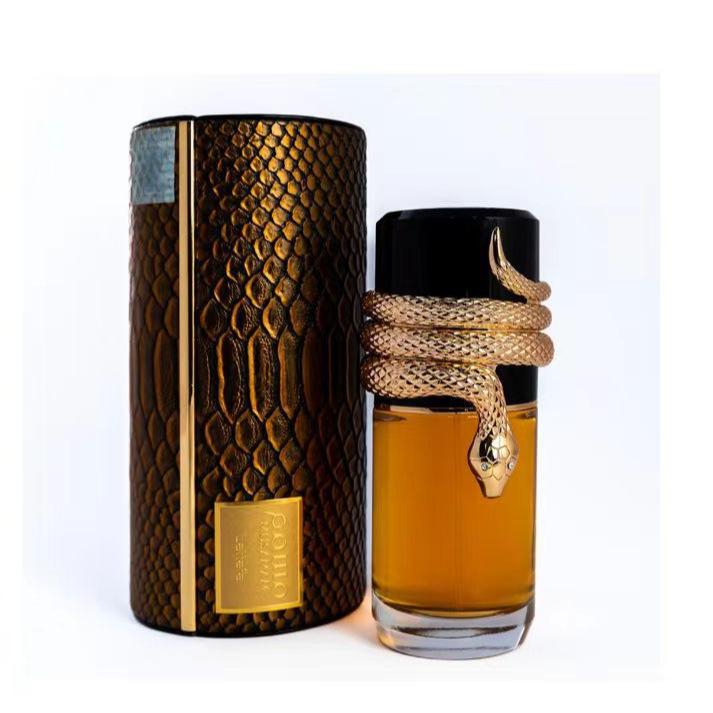 Lattafa Musamam WHITE INTENSE Perfume Limited Edition Snake Sculpture Floral Fruity Fragrance Eau de Parfum