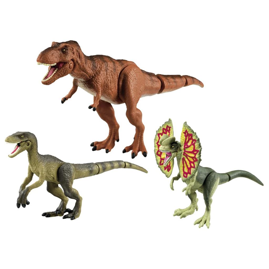 TAKARA TOMY Ania Jurassic Park 30th Anniversary Set Animal Dinosaur Toy Ages 3+
