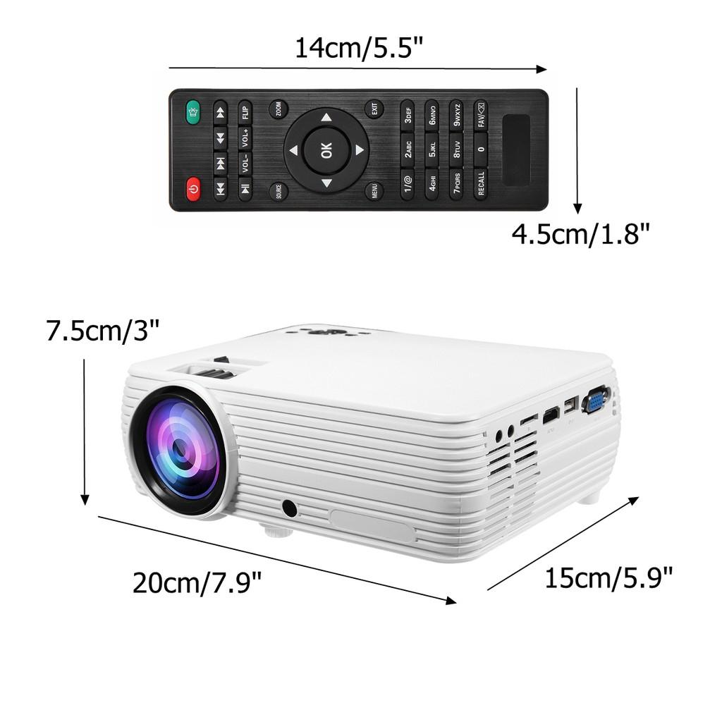 X5 LCD Projector Home Cinema Theater Movie LED Projector HD Support 1080P 7000 Lumens