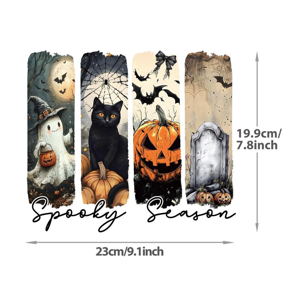 Halloween Fabric Patches, Easy-to-print Stickers, T-shirts, Diy Hats and Sweatshirts, Heat-pressed Patches, Clothing Stickers