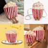 Plush Popcorn Toy Keychain  For Kids Party Gifts Stuffed Doll