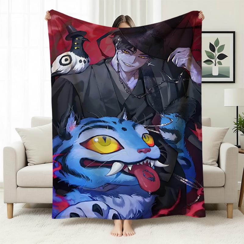 Kpop Witch Hunters Blanket Blanket Witch Hunters Peripheral Nap Blanket Printed Flannel Office Sofa Blanket