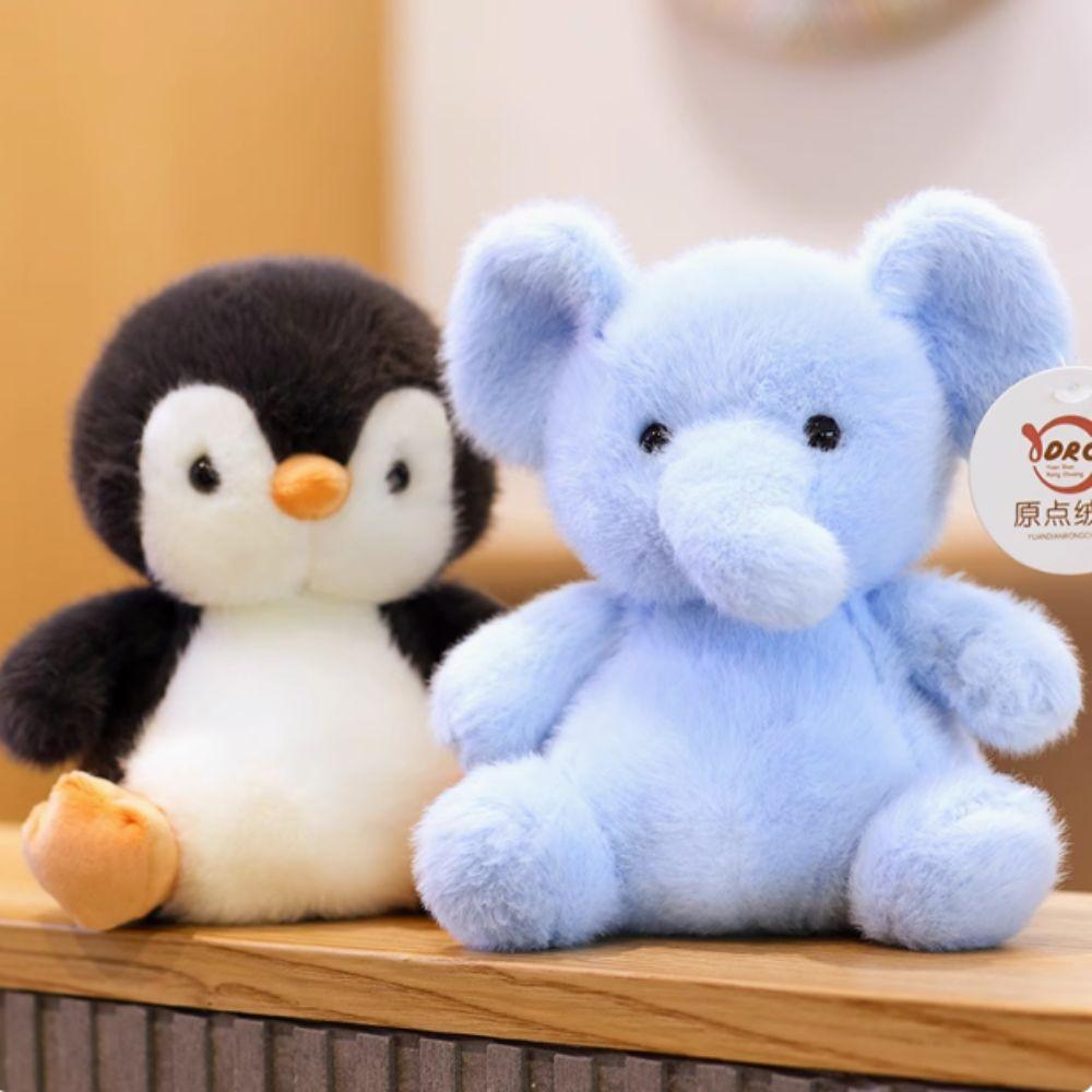 Настольная кукла Животное Плюшевая игрушка Утка Кролик Мягкий пингвин Сидящие животные Плюш Рождественский подарок