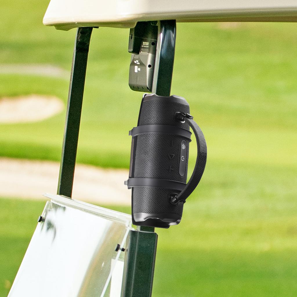 Portable Bike Golf Cart Speaker Mount Bike Speaker Mount Bracket Holder Speaker Bike Mount for JBL Charge 6/5/4/3
