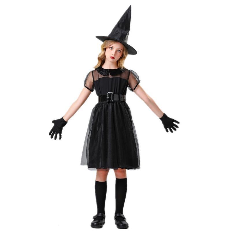 New Halloween Witch Costume Little Witch Children's Costume Witch Also Crazy Role Playing Costume