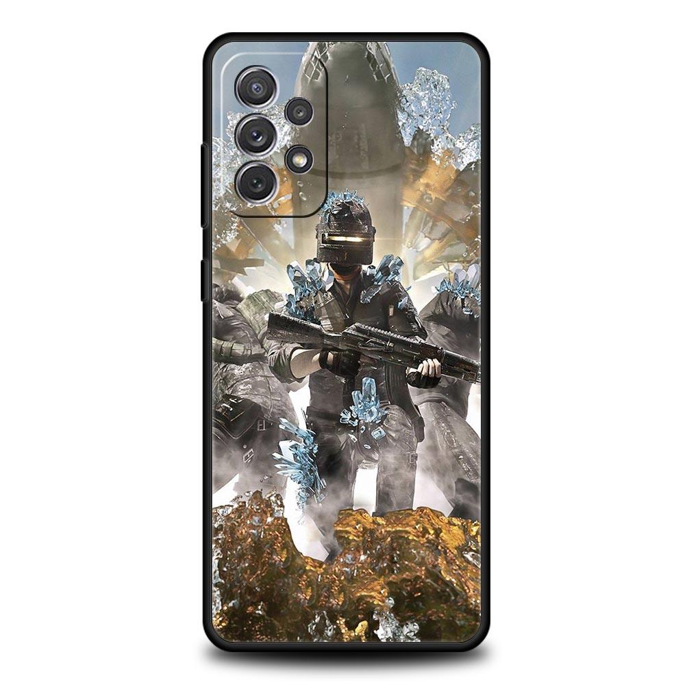 Чехол для телефона для игры PUBG Для Samsung Galaxy A17 A07 A55 A35 A25 A15 A05s A33 5G A31 A23 A21s A13 A41 A73 A53 A51 A71 A03s S10
