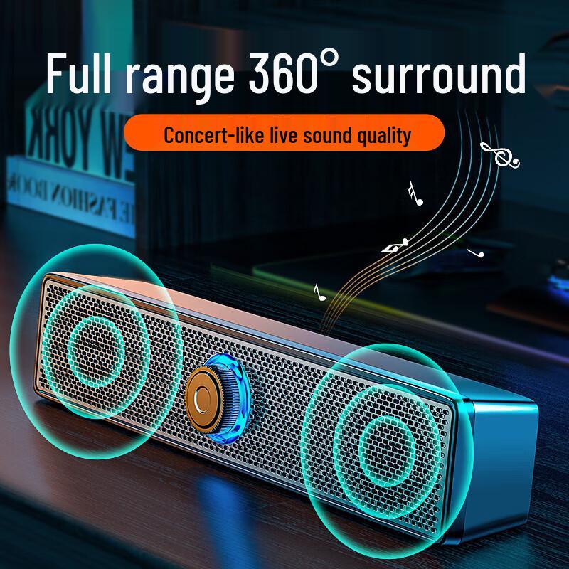 Проводная настольная звуковая панель Wanhuo с USB