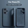 Poco F5 F 5 PocoF5 Pro чехол оригинальный жидкий силиконовый мягкий чехол для Xiaomi Poco F5 F 5 PocoF5 Pro F5Pro 5G противоударные чехлы для телефонов