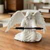 Ангел Держатель для ручек на стол 3D-печатная статуэтка ангела Стенд для демонстрации карандашей Декоративный органайзер для дома Офиса Спальни Гостиной Настольный декор
