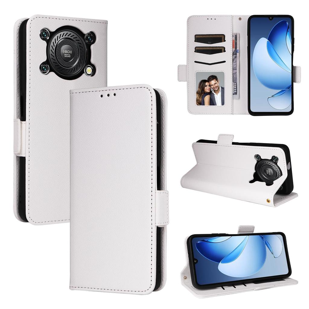 Флип-кейс для Oukitel C60/C60 Pro из ПУ кожи, защита всего корпуса с [блокировкой RFID], прочная ретро-обложка
